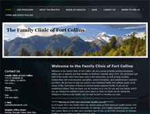 Tablet Screenshot of familyclinicfc.com